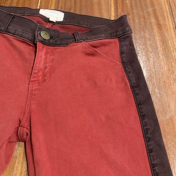 Current/Elliott The Rider Legging Crimson Women’s Jegging Jeans Size 28 - Picture 6 of 9